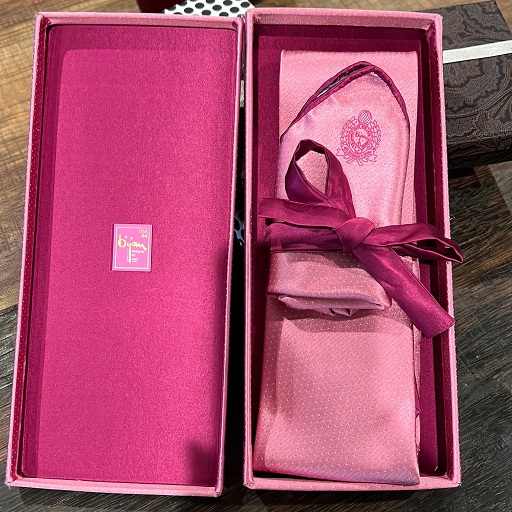 Bijan 100% Silk Tie Set